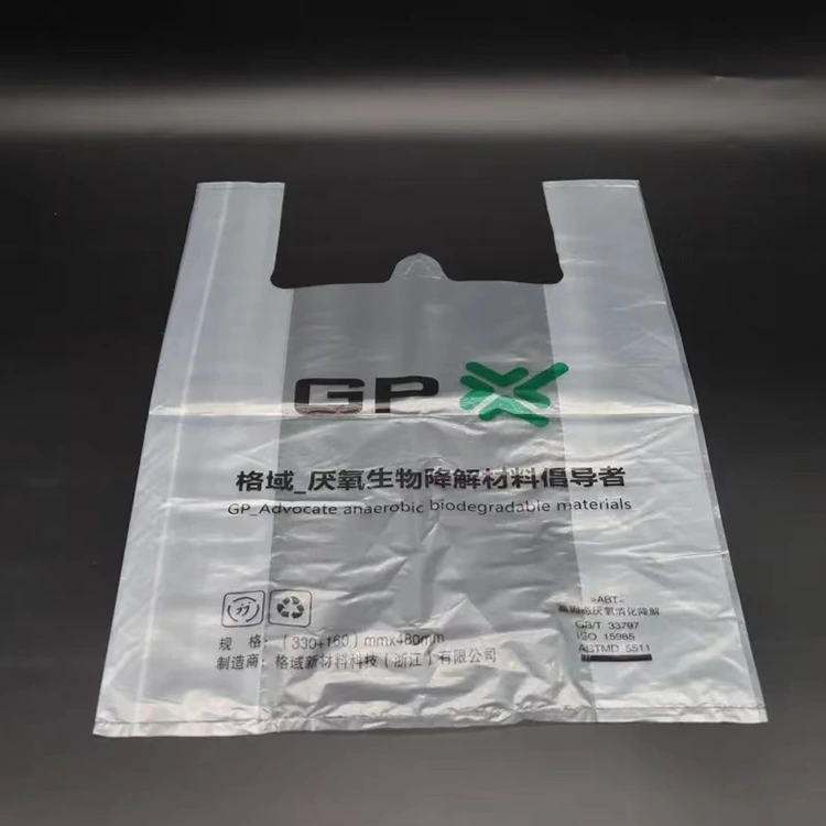 Material transparente de sacolas de compras sustentáveis